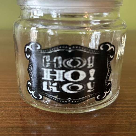 Santa Glass Container - Picture 3 of 6